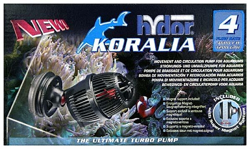 HYDOR Koralia 4 P19400 помпа перемешивающая 4600л/ч 11Вт - Кликните на картинке чтобы закрыть